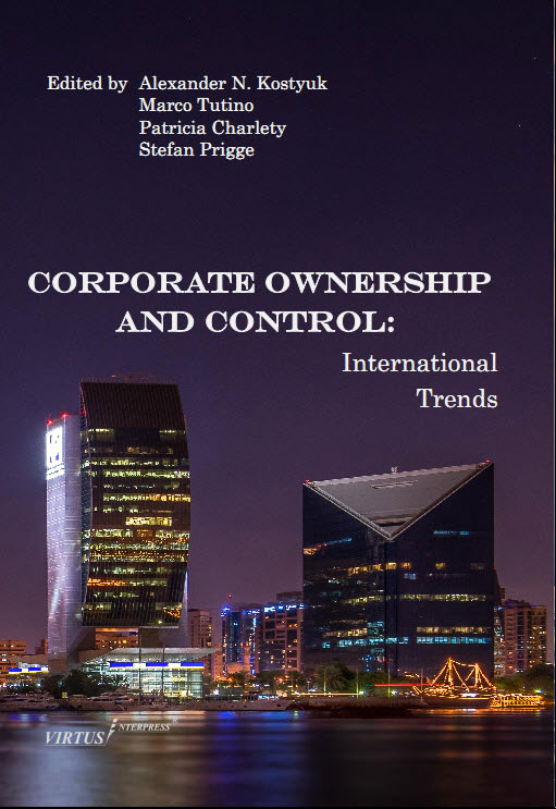 Call for chapters: Corporate Ownership and Control: international trends