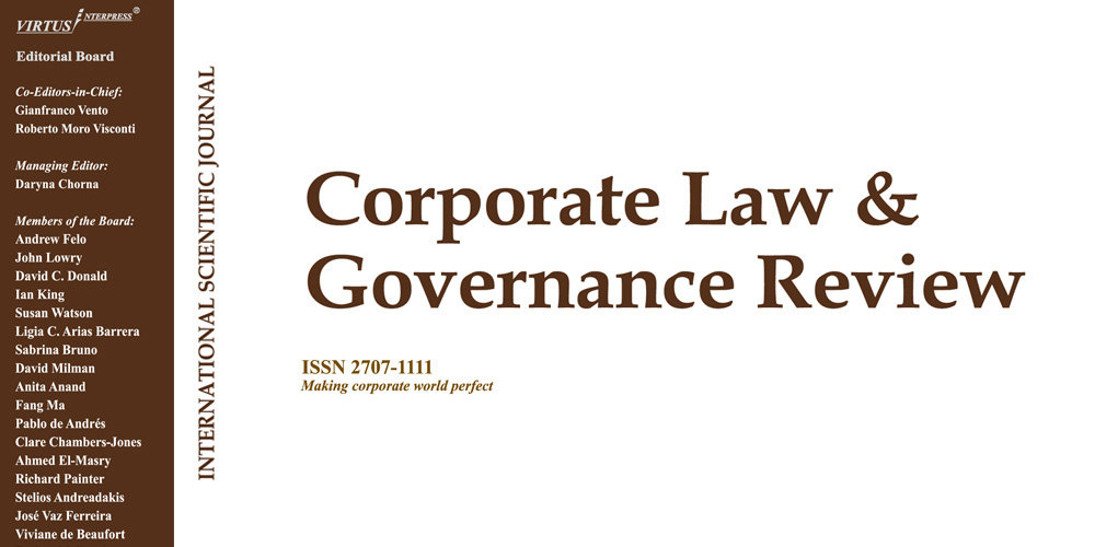 phd in corporate governance in canada