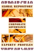 Web page of the Corporate Governance Experts Repository Launched