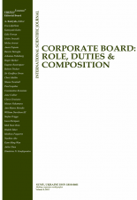 Corporate Board: Role, Duties and Composition Journal – Update of the Editorial Board's Structure