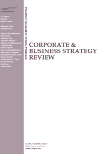 The first issue of Corporate & Business Strategy Review Journal