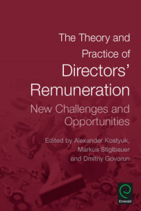 New Book on Theory and Practice of Directors' Remuneration