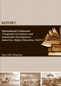 International conference in Hong Kong: Report