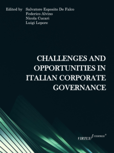 Upcoming Book Announcement - Challenges and Opportunities in Italian Corporate Governance